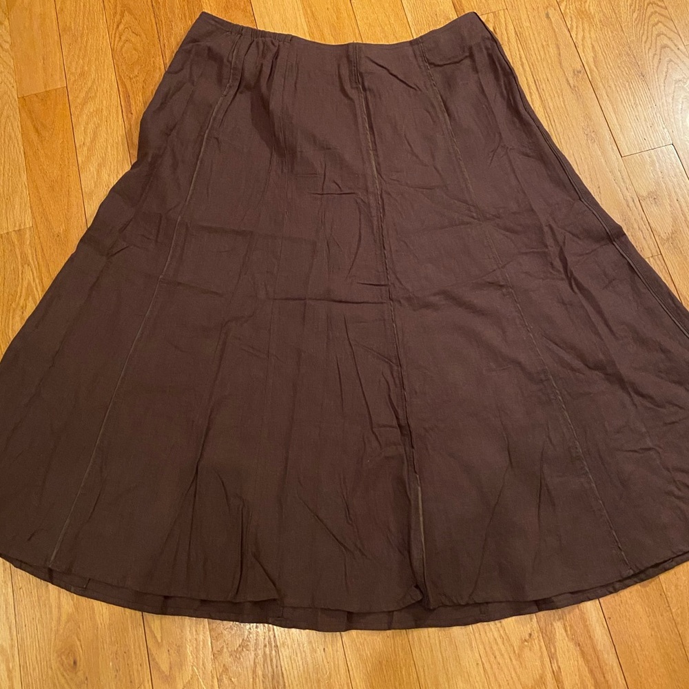 Christopher and Banks Brown Skirt